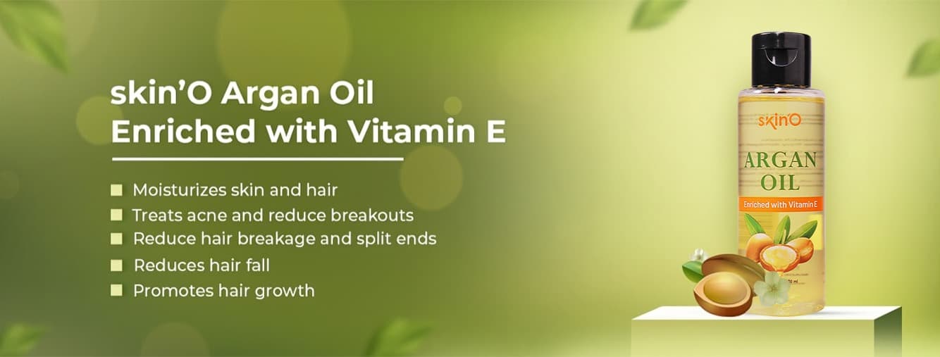 Skin’O Argan Oil Enriched With Vitamin E