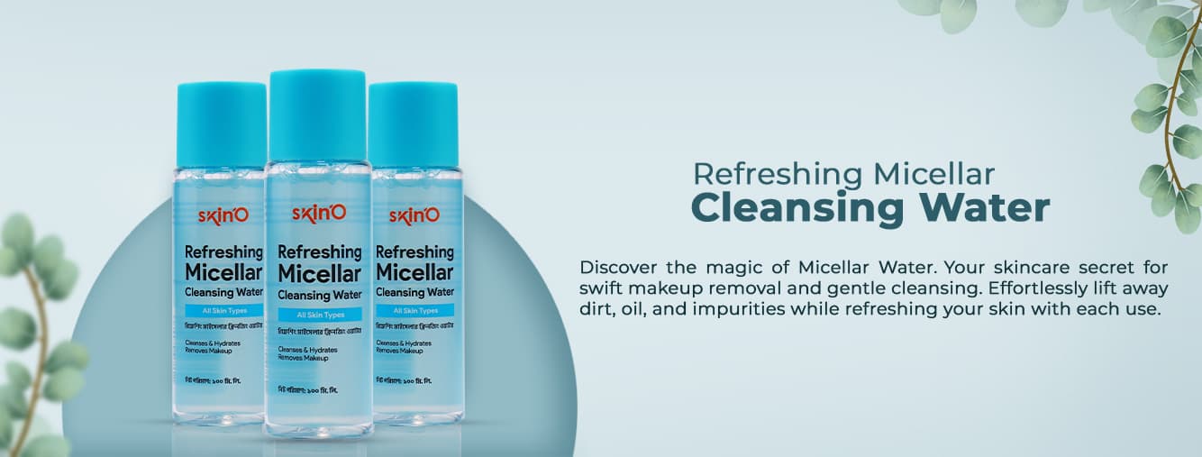 Skin’O Refreshing Micellar Cleansing Water