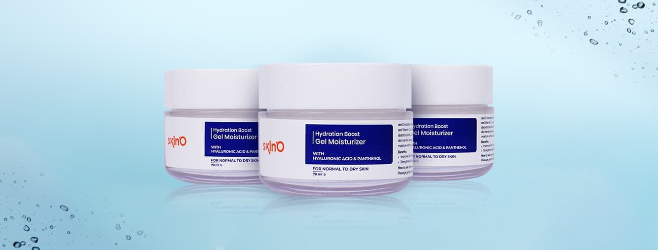 Skin’O Hydration Boost Gel Moisturizer with Hyaluronic Acid & Panthenol 70ml