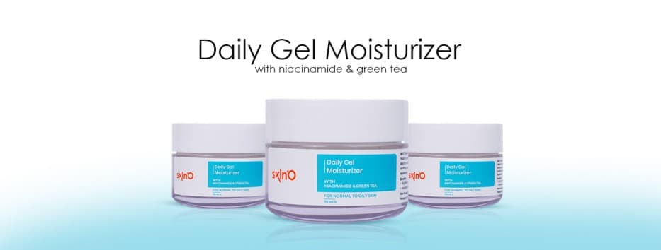 skin'O Daily Gel Moisturizer with Niacinamide & Green Tea