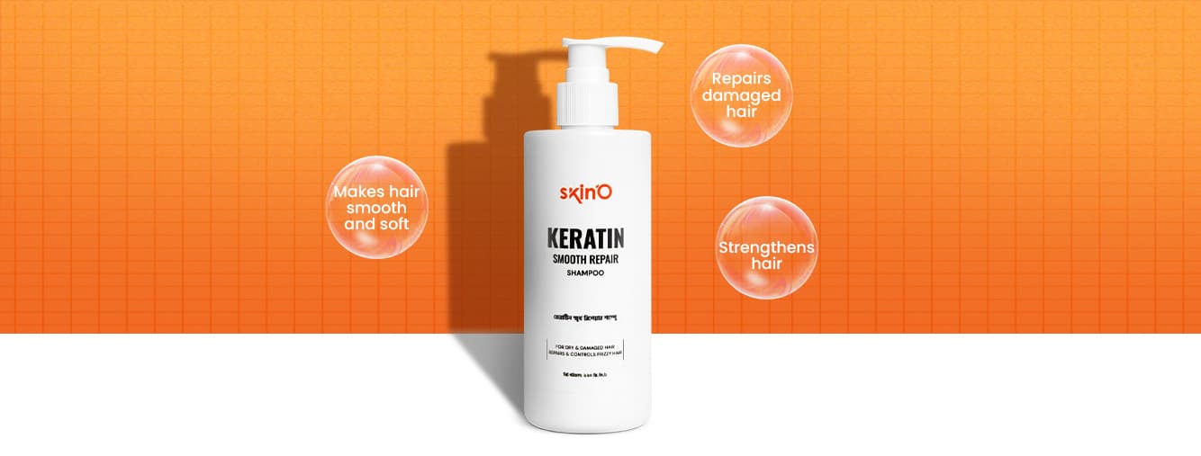 Skin’O Keratin Smooth Repair Shampoo 200ml