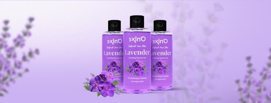 Skin’O Lavender Soothing Shower Gel 220ml.