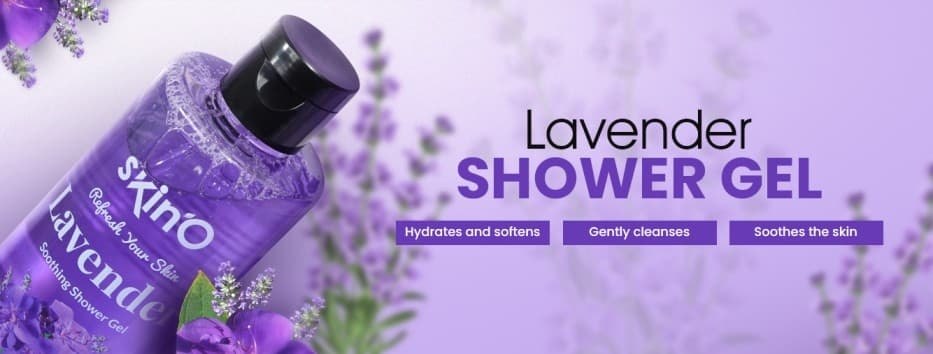 Skin’O Lavender Soothing Shower Gel 220ml.