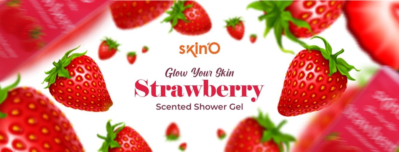 Skin’O Glow Your Skin Strawberry Scented Shower Gel