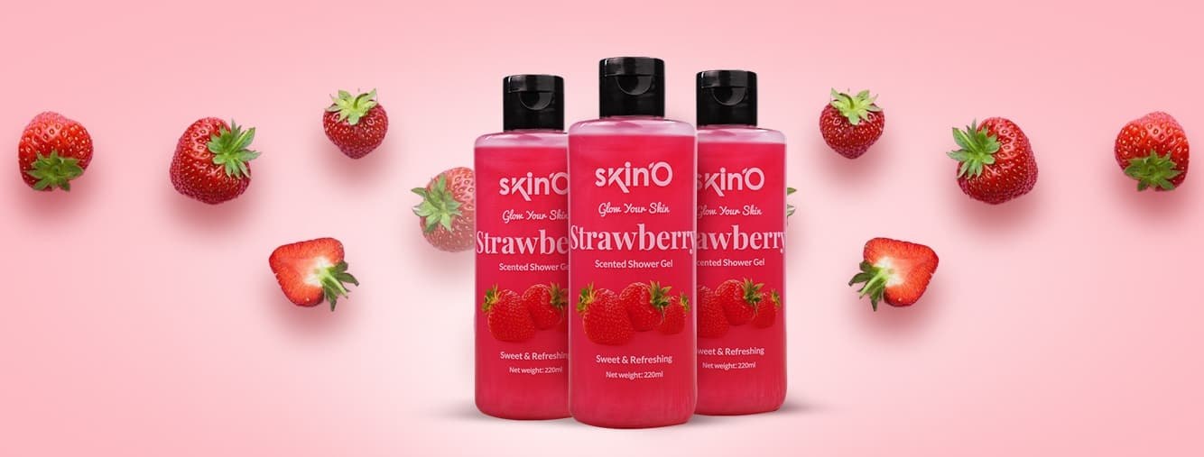 Skin’O Glow Your Skin Strawberry Scented Shower Gel