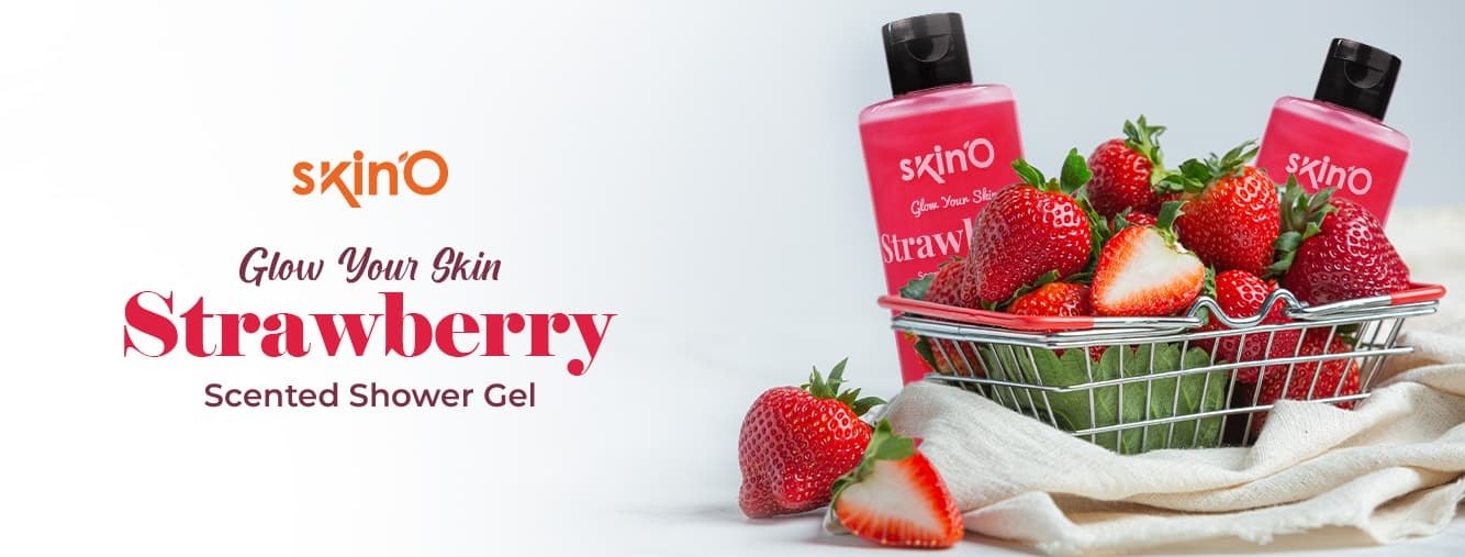 Skin’O Glow Your Skin Strawberry Scented Shower Gel